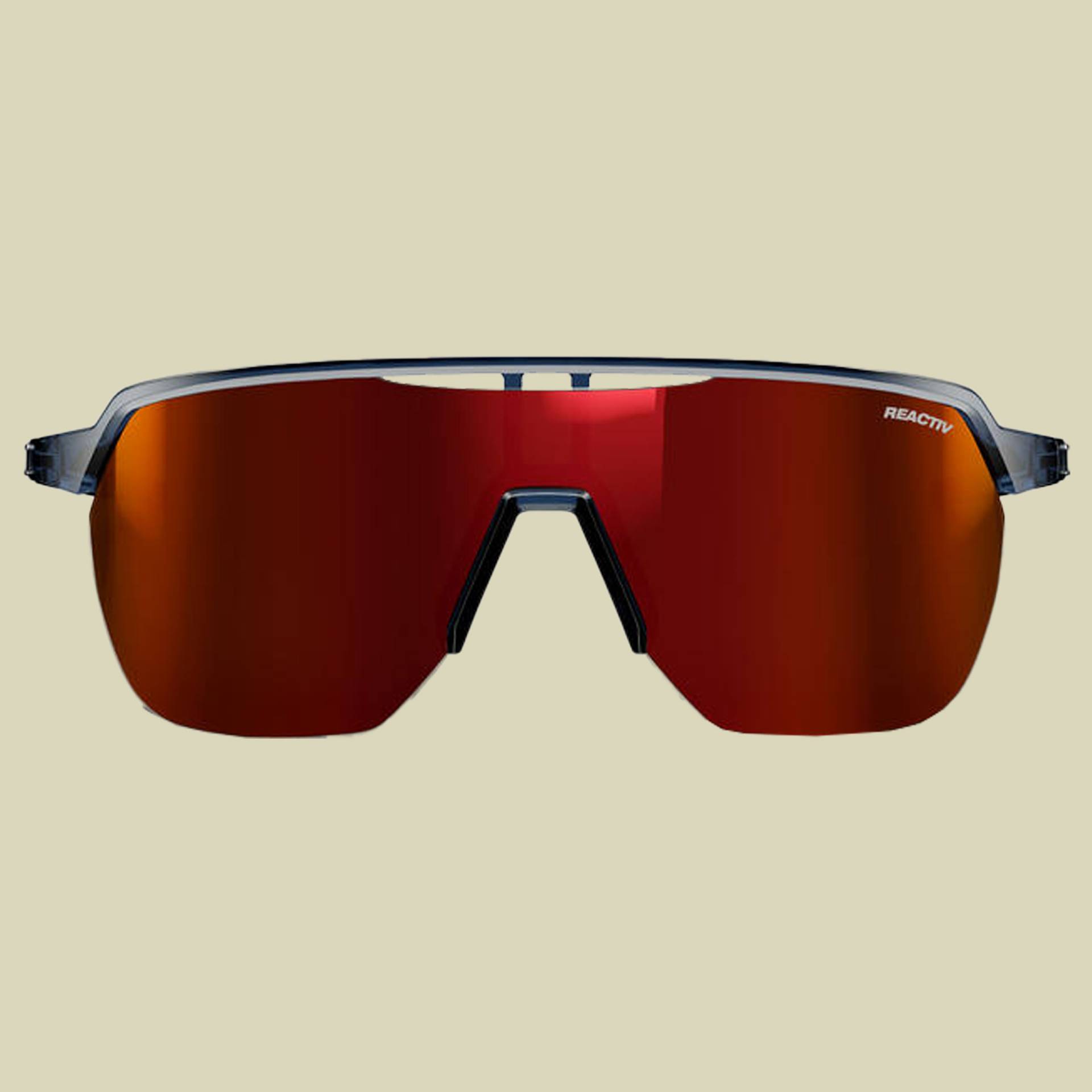 Frequency Reactiv 0-3 High Contrast blau / schwarz durchscheinend glänzend von Julbo