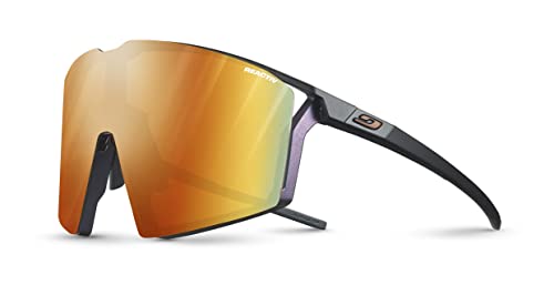 JULBO Unisex Edge Sunglasses, Schwarz/Schimmernd, One Size von Julbo