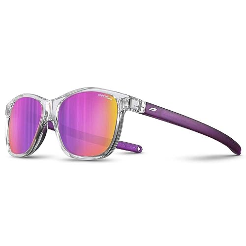 JULBO Unisex Kids Turn 2 Sunglasses, Glossy Glass/Purple translu matt, Einheitsgröße von Julbo