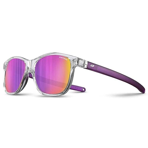 Julbo Unisex Kids Turn 2 Sunglasses, Glossy Glass/Purple translu matt, Einheitsgröße von Julbo