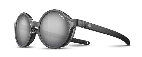 JULBO Unisex Kids Walk Sunglasses, Schwarz Durchscheinend Matt/Schwarz, Einheitsgröße von Julbo