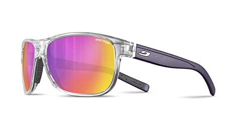 JULBO Unisex Renegade M Sunglasses, Traslúcidolo/Púrpura, One Size von Julbo
