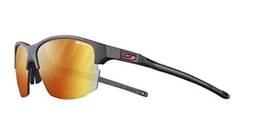 Julbo Unisex Split Sunglasses, Schwarz/Rot, One Size von Julbo