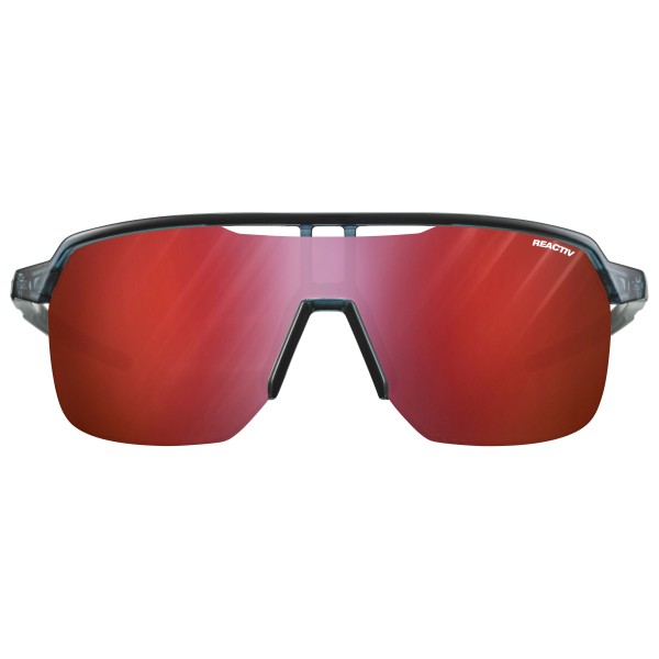 Julbo - Frequency Reactive S0-3 High Contrast (VLT 15-87%) - Fahrradbrille rot von Julbo
