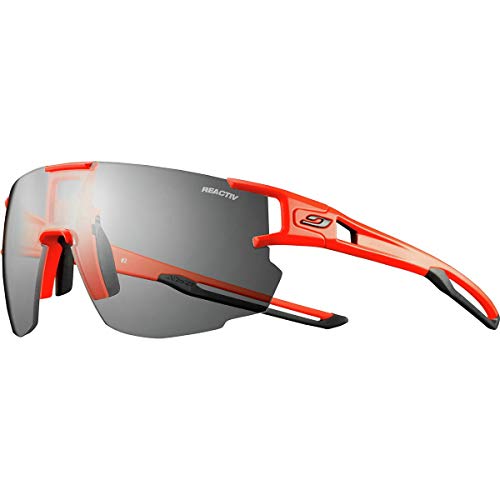 Julbo Herren Aerospeed Sonnenbrille, Neonorange/Schwarz, XL von Julbo