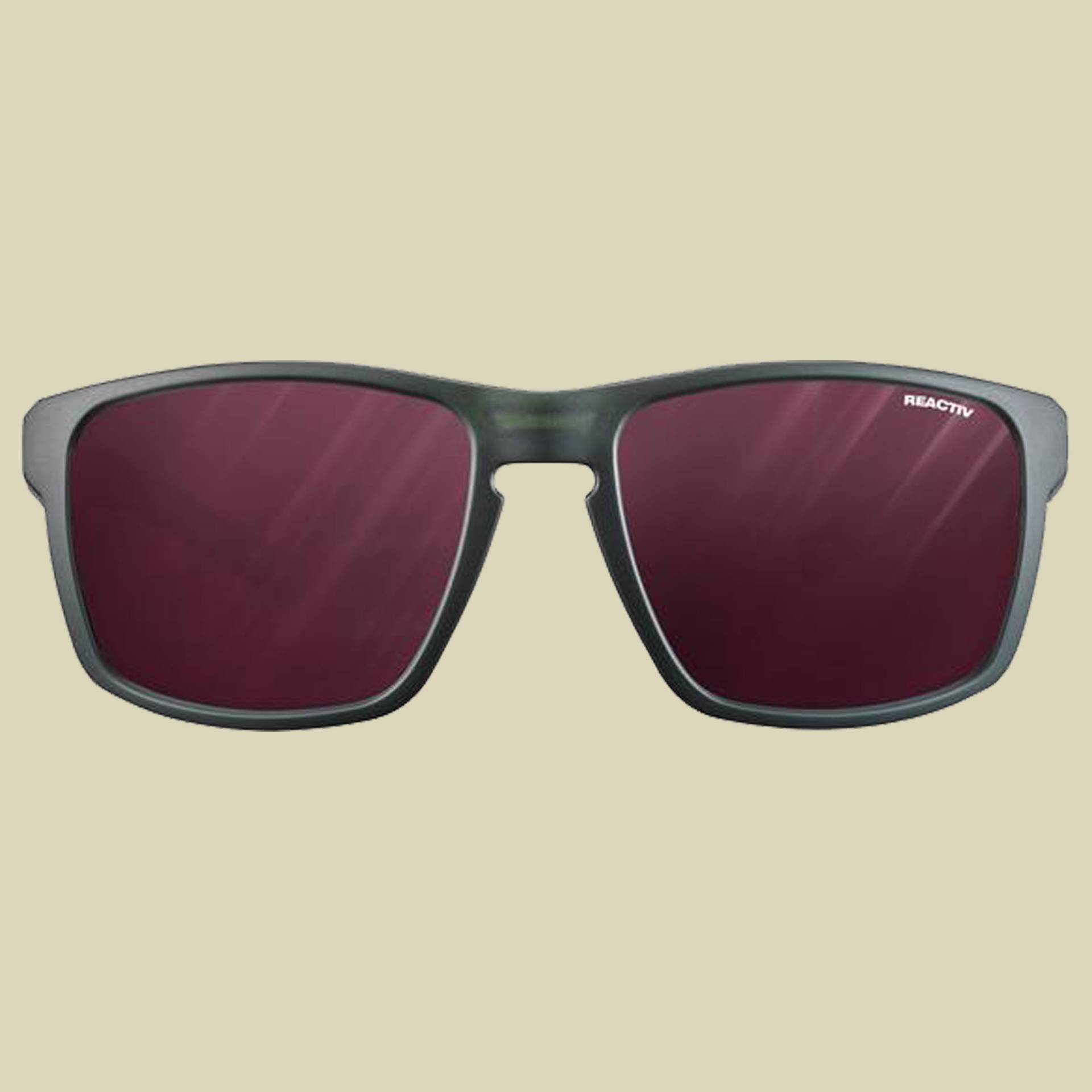 Julbo Shield Reactiv 0-4 High Contrast schwarz durchscheinend matt/blau/weiß von Julbo