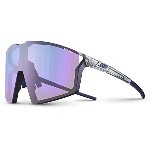 Julbo Unisex Edge Sonnenbrillen, Capsule Bike Cat.1: Glänzend Translu Grau/Iridescent Version 1, One Size Julbo Unisex Edge Sonnenbrillen, Capsule Bike Cat.1: Glänzend Translu Grau/Iridescent Version 1, One Size von Julbo