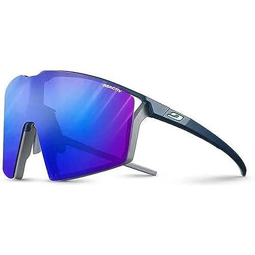 JULBO Unisex Edge Sunglasses, Blau/Grau, One Size von Julbo