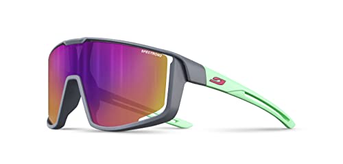 JULBO Unisex Kids Fury S Sunglasses, Grau/Mint, One Size von Julbo