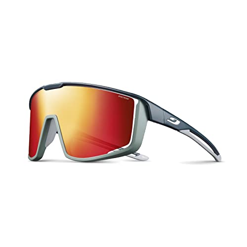 JULBO Unisex Fury Sunglasses, Dunkelblau/Grün, One Size von Julbo