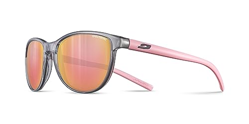 Julbo Unisex Idol Sunglasses, Grau Durchscheinend Glänzend/Pastellrosa Matt, Einheitsgröße von Julbo