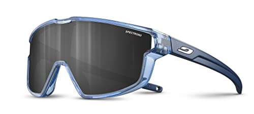 JULBO Unisex Kids Fury Mini Sunglasses, Blau Durchscheinend Glänzend/Blau Matt, Einheitsgröße von Julbo