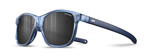 JULBO Unisex Kids Turn 2 Sunglasses, Blau Durchscheinend Glänzend/Blau Matt, Einheitsgröße von Julbo