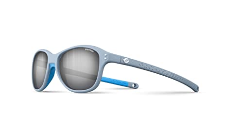 JULBO Unisex-Kinder Boomerang Sonnenbrille, Gris/Azul Claro von Julbo