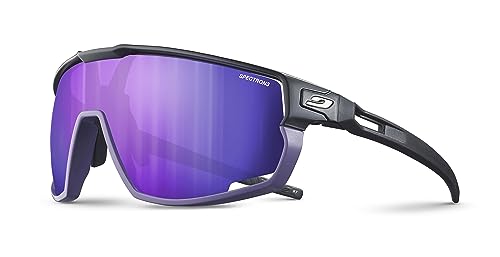 JULBO Unisex Rush Sunglasses, Schwarz/Violett, One Size von Julbo