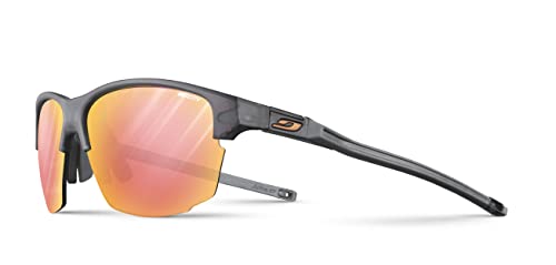 JULBO Unisex Split Sunglasses, Schwarz Durchscheinend/Grau, One Size von Julbo