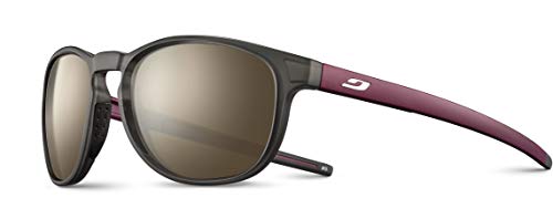 JULBO Women's Elevate Sunglasses, Transluzent Schwarz/Burgunder, One Size von Julbo