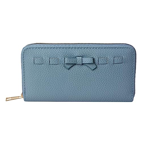 Juleeze Brieftasche 19x10 cm Blau Kunstleder Rechteck von Juleeze