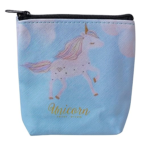 Juleeze Brieftasche Einhorn 11x11 cm Blau Synthetisch Quadrat von Juleeze