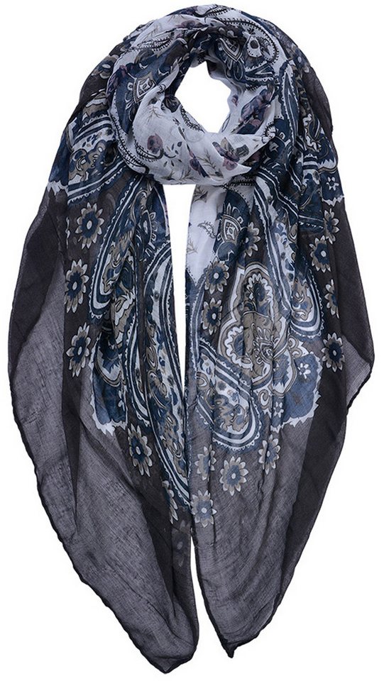 Juleeze Schal Gentle Breeze, (1-St. 1-teilig), leichter Damen Schal mit Blumenmuster von Juleeze