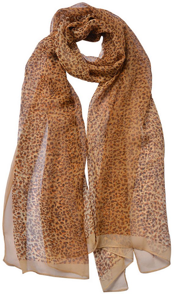 Juleeze Schal Gentle Breeze, (1-St. 1-teilig), leichter Damen Schal mit Raubtiermuster von Juleeze