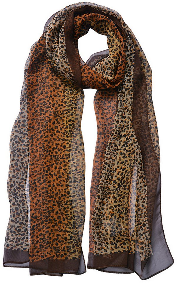 Juleeze Schal Gentle Breeze, (1-St. 1-teilig), leichter Damen Schal mit Raubtiermuster von Juleeze