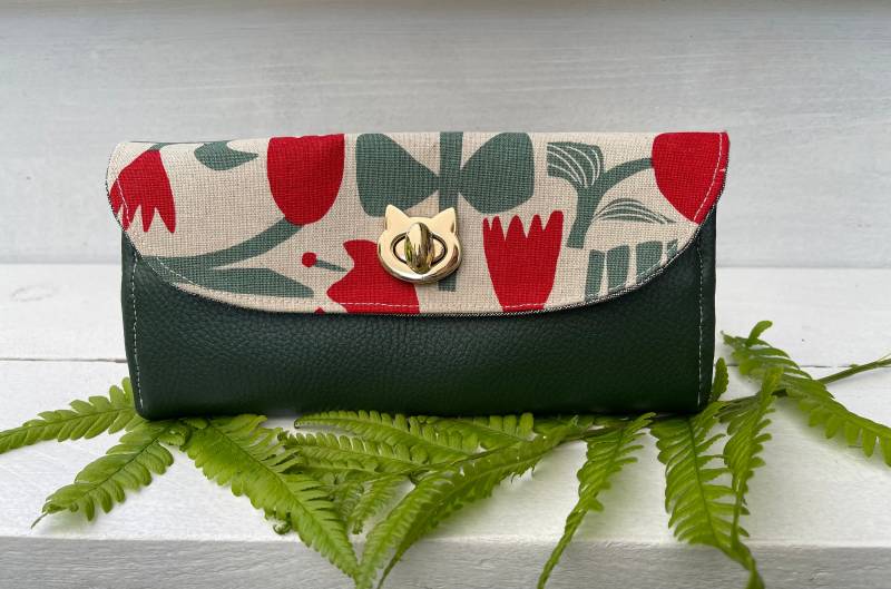 Portemonnaie Tulpe von JulelottasFadenspiel