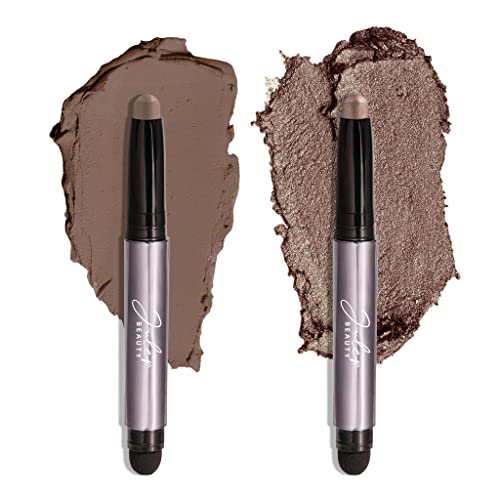 Julep Creme To Lidschattenstift Duo - Taupe Schimmer Und Stone von Julep