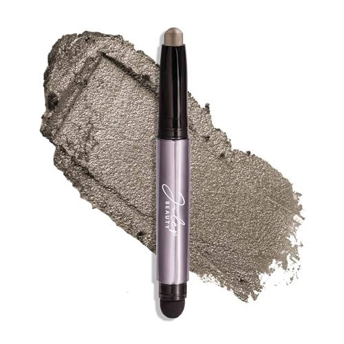 Julep Eyeshadow 101 Crème to Powder Wasserdichter Lidschatten-Stick, Galaxy Grey Metallic von Julep