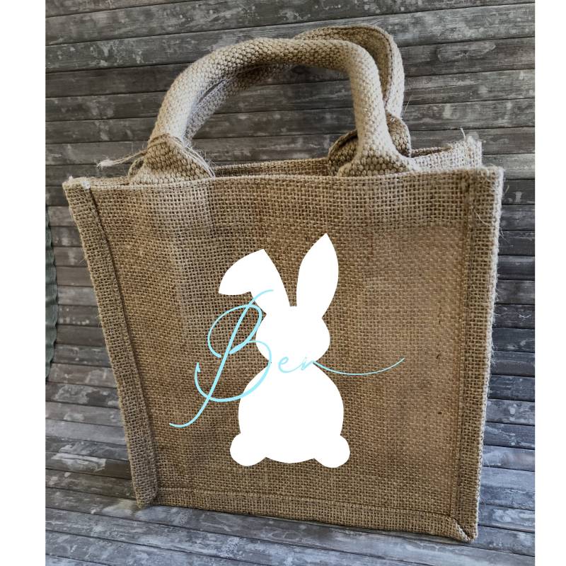 Jutetasche Personalisiert, Osternest Mit Name, Individuelle Geschenkverpackung, Gastgeschenk Jutetasche Personalisiert, Osternest Mit Name, Individuelle Geschenkverpackung, Gastgeschenk von JulesBastelbude