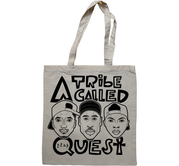 A Tribe Calledquest Tote Bag 43x38cm A Tribe Calledquest Tote Bag 43x38cm von JulesMannArt