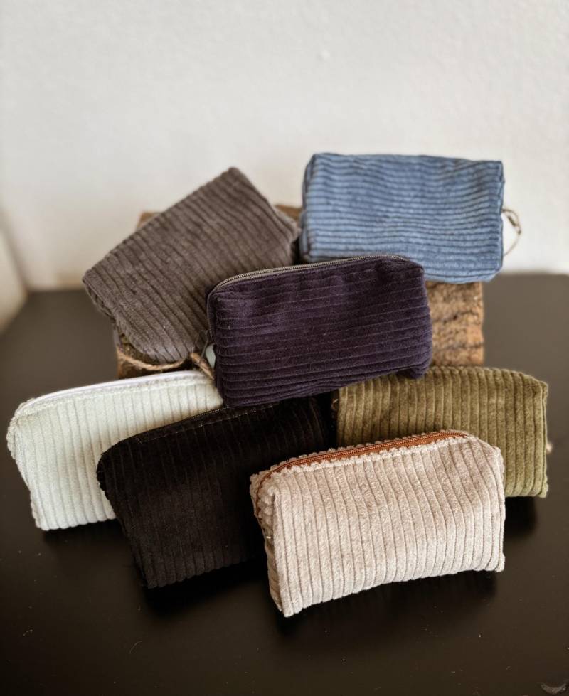 Geldbeutel Cord in Verschiedenen Farben von JulesNaehstueble