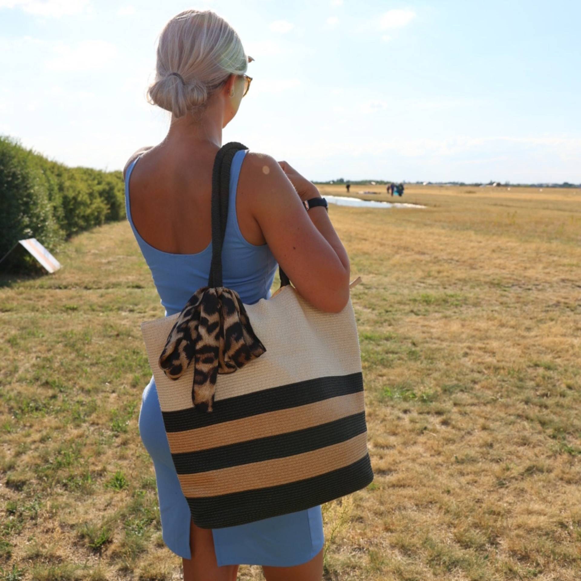 Shopper Leo Große Strandtasche Mit Reißverschluss von JulesmarBoutique