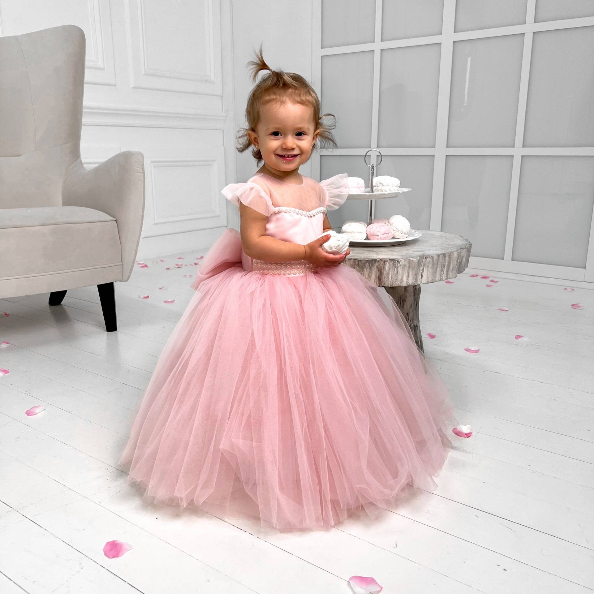 Baby Mädchen Kleid, Besonderer Anlass, Erster Geburtstag Blumenmädchen Geburtstag, Kleid von JuliAnnaDress