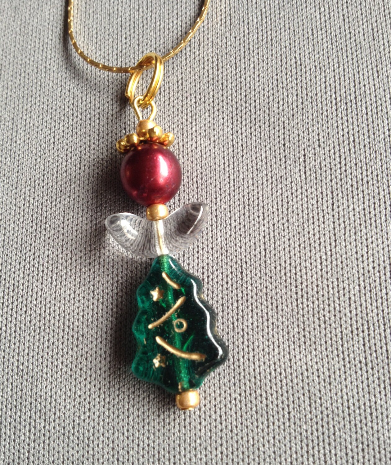 Weihnachten Engel Collier Weihnachten Engel Collier von JuliaBead