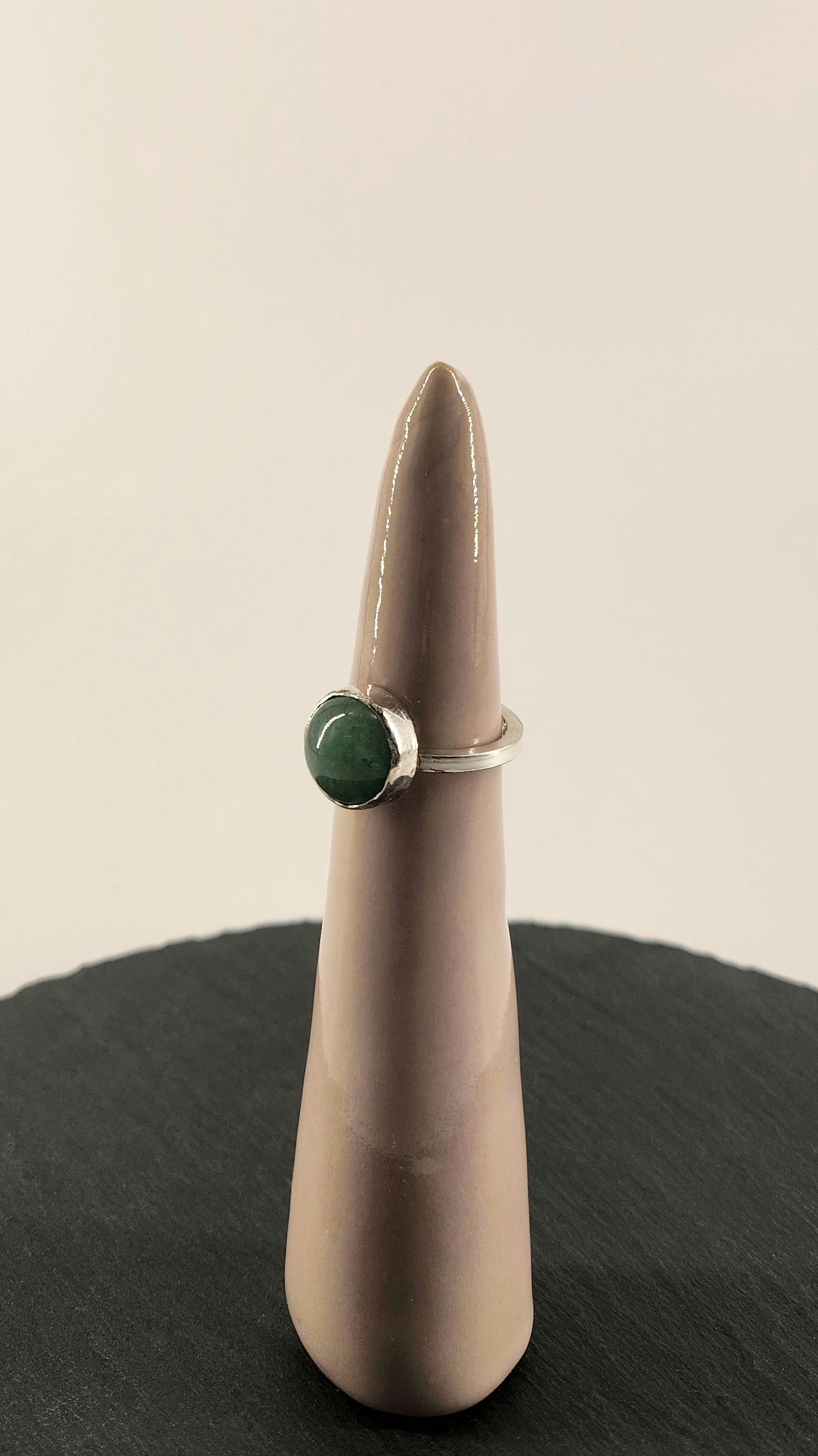 Maxi-Ring "Drops' Mit Aventurin von JuliaIsabellBaeumer