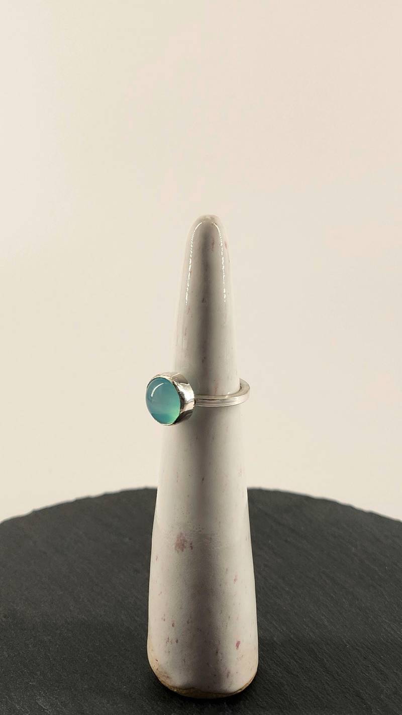 Maxi-Ring "Drops' Mit Chalcedon von JuliaIsabellBaeumer
