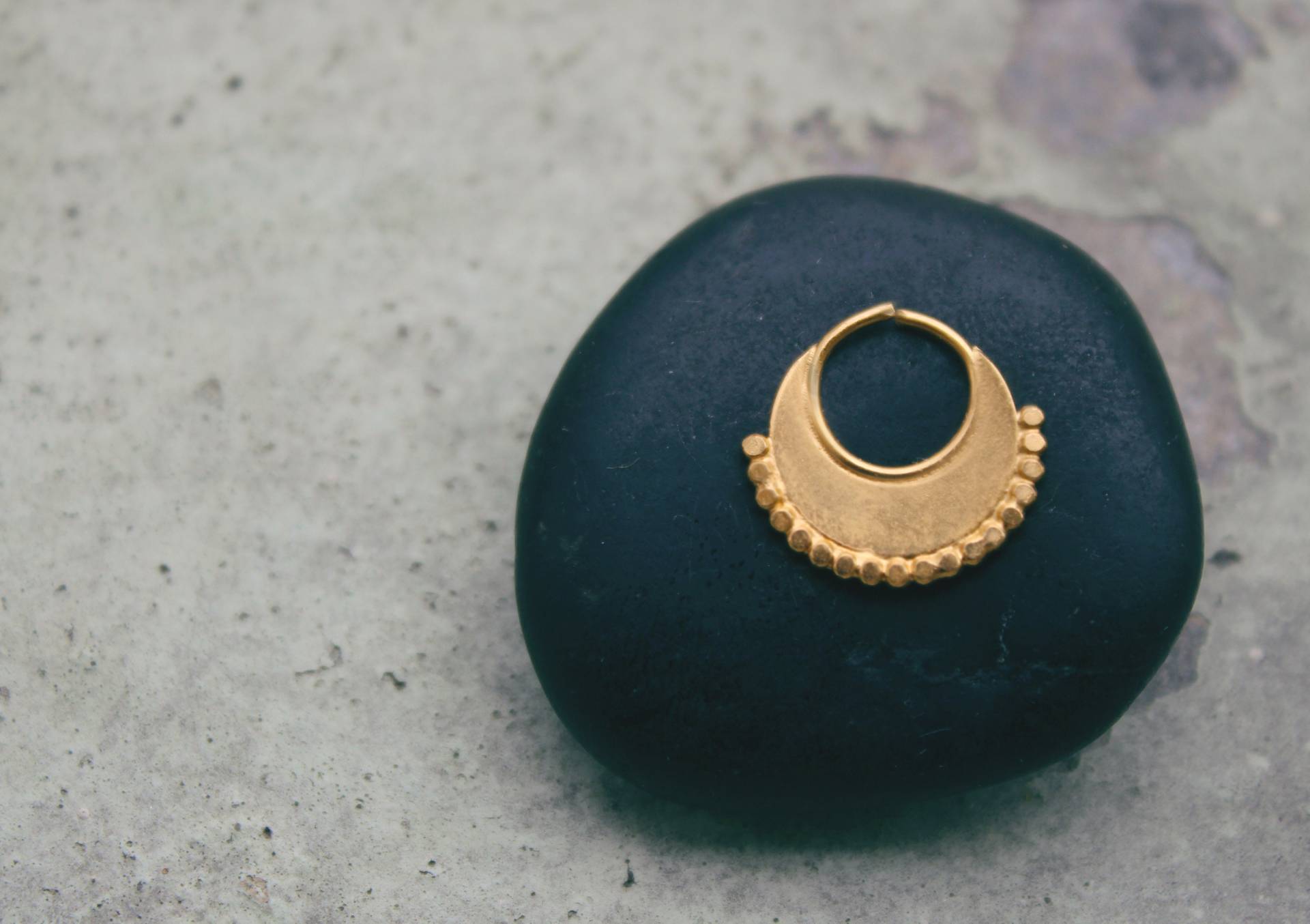 Ohrring/steckpiercing India von JuliaJaegerDESIGN
