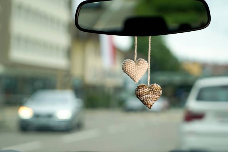 Gehäkelte Herzen Als Autoanhänger | Handgemachte Deko Für Den Rückspiegel Boho Accessoire Geschenkidee Gehäkelte Herzen Als Autoanhänger | Handgemachte Deko Für Den Rückspiegel Boho Accessoire Geschenkidee von JuliaKonstanzDe