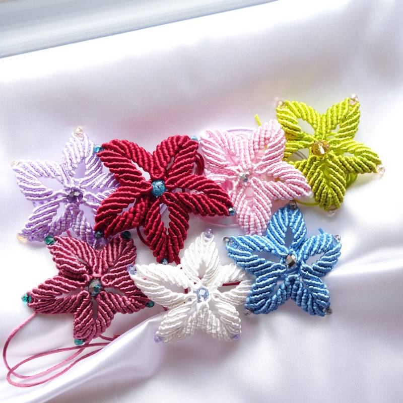 Makramee Blumen Für Ihr Diy-Projekt Makramee Blumen Für Ihr Diy-Projekt von JuliaUK