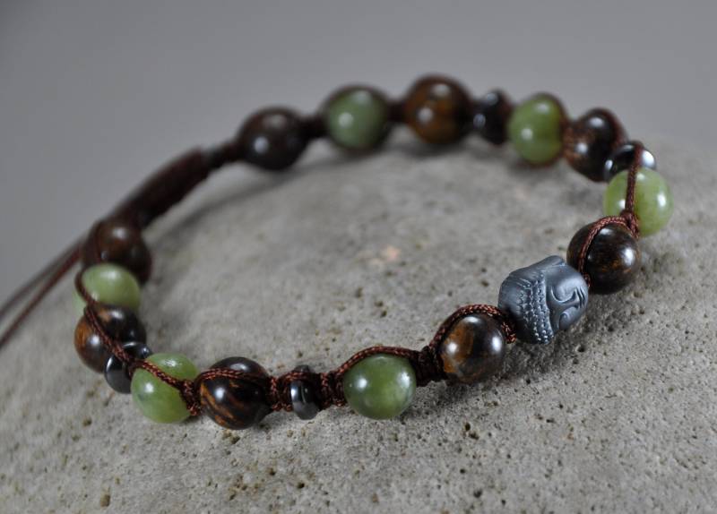 Buddha Armband Buddha Perlen Yoga Schmuck Geschenk Buddha Armband Buddha Perlen Yoga Schmuck Geschenk von JuliaWithLoveShop