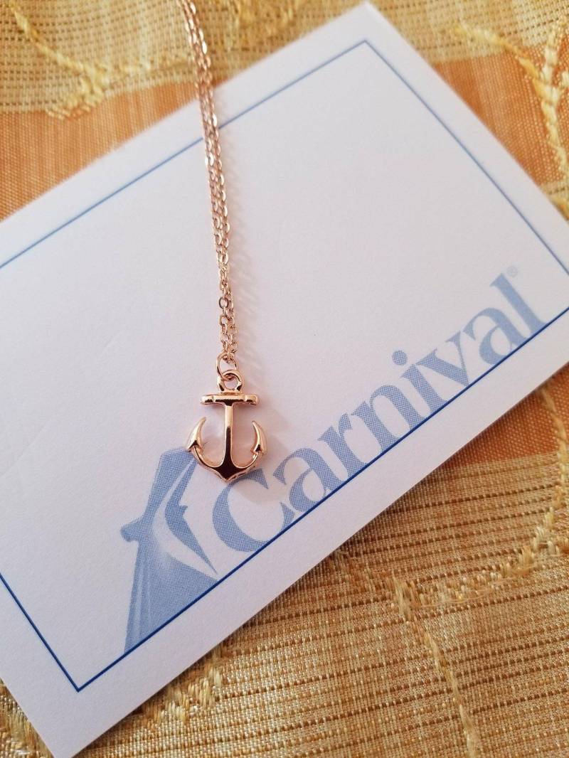 Anker Kette | Rose Gold Silber Nautik von JuliannaCreationsCo