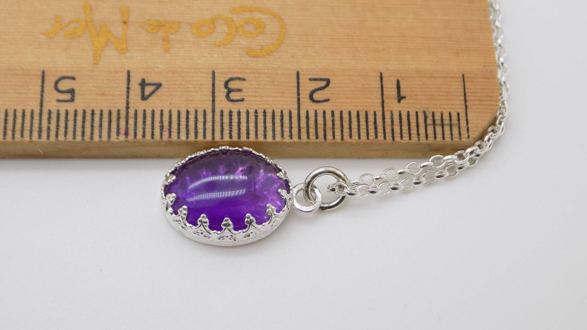 Amethyst Edelstein & Silber Filigran Set Anhänger Amethyst Edelstein & Silber Filigran Set Anhänger von JuliannaLockett