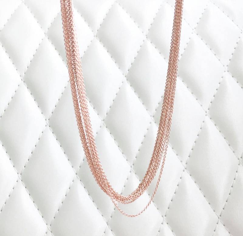 Rosegold Dainty Ketten 10 Stück Rosegold Dainty Ketten 10 Stück von JuliannaSupplyCo