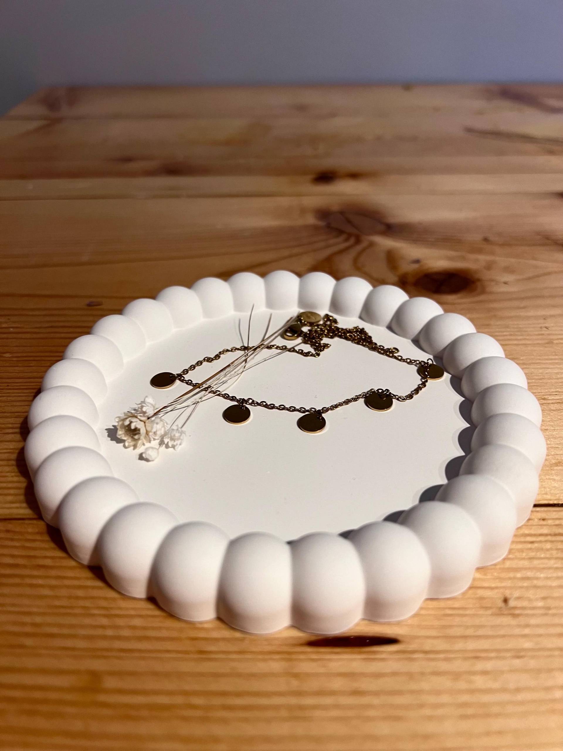 Catchall | Handmade L Schmuckschale Advent Christmas Bubble Mädelsabend Mitbringsel Geschenk Muttertag Weihnachten Deko von JuliasBloomingDay