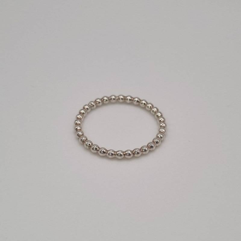 Kugelring Kügelchenring 2, 0mm in 925 Sterling Silber Weite 56 Brautschmuck Hochzeit Verlobungsring von JuliasJewelryJJ