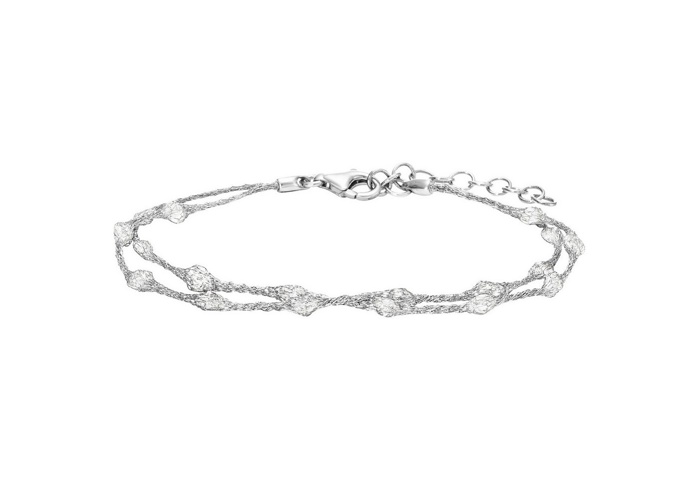 Julie Julsen Armband 925/- Sterling Silber rhodiniert 19,5 cm Zirkonia von Julie Julsen