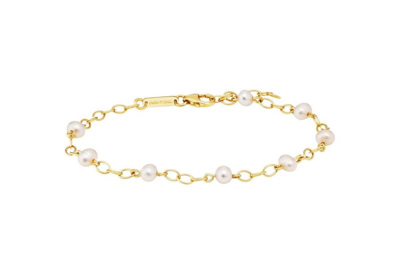 Julie Julsen Armband 925/- Sterling Silber vergoldet 8 Perlen 19cm lang von Julie Julsen