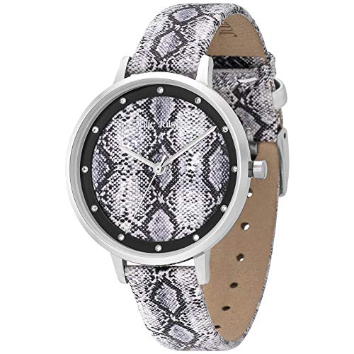 Julie Julsen JJW1203SL-P Safari Collection Python Uhr Damen-Uhr Leder-Armband von Julie Julsen