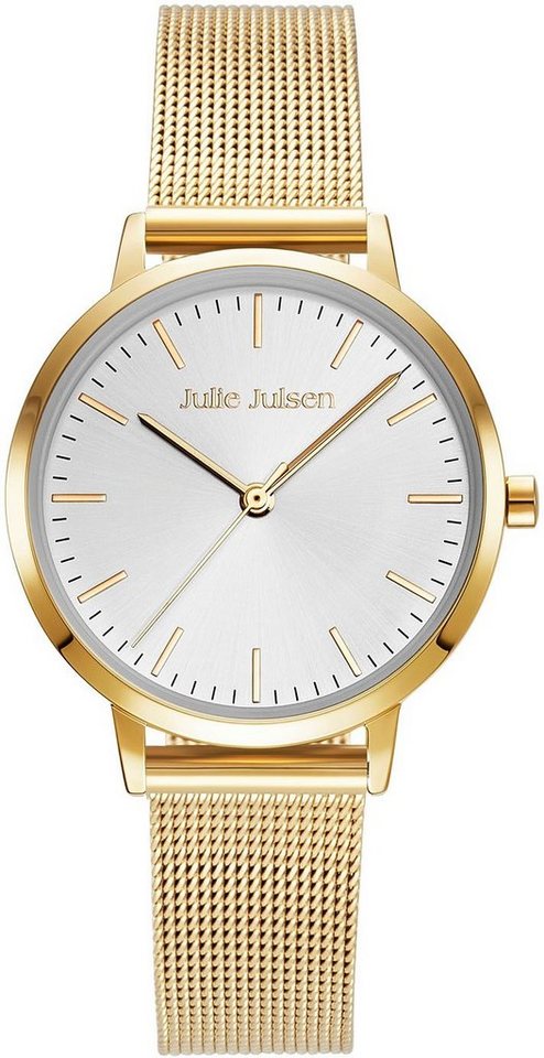 Julie Julsen Quarzuhr Julie Julsen Basic Line Gold, JJW1027YGME von Julie Julsen